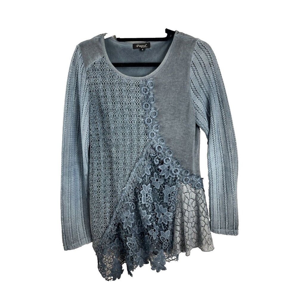 Papa Vancouver Y2K Fairy-Goth Long-Sleeved Top Womens Size M